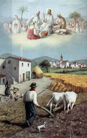 Dalla terra Dio dà il necessario alla vita