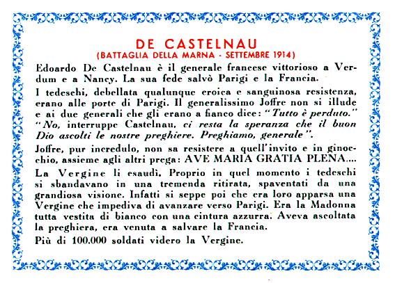 De Castelnau (Battaglia della Marna - Settembre 1914)