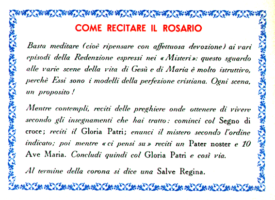 Come recitare il Rosario